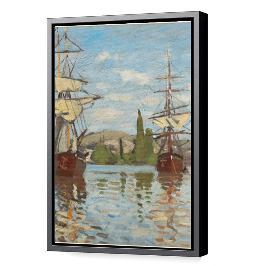 Thumbnail for Canvas - Black Floating Frame