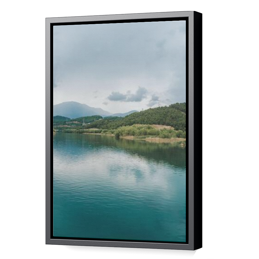 Thumbnail for Canvas - Black Floating Frame
