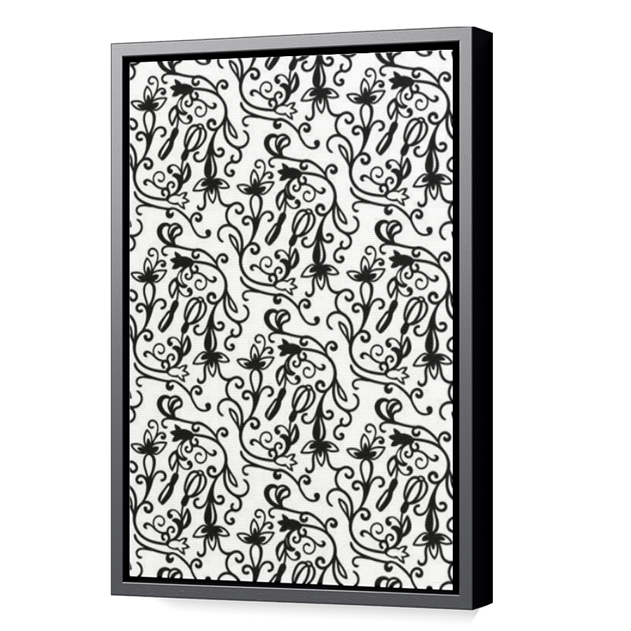 Thumbnail for Canvas - Black Floating Frame