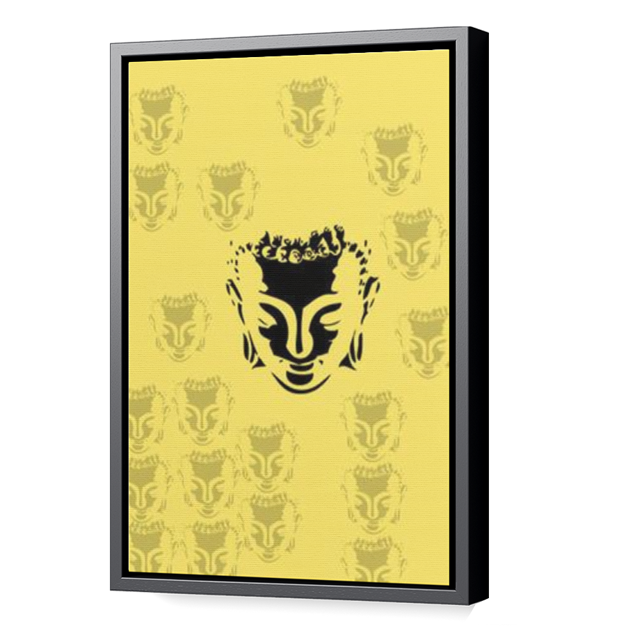 Thumbnail for Canvas - Black Floating Frame