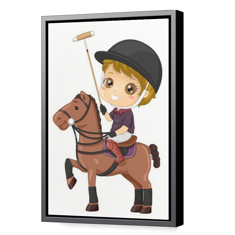 Thumbnail for Canvas - Black Floating Frame