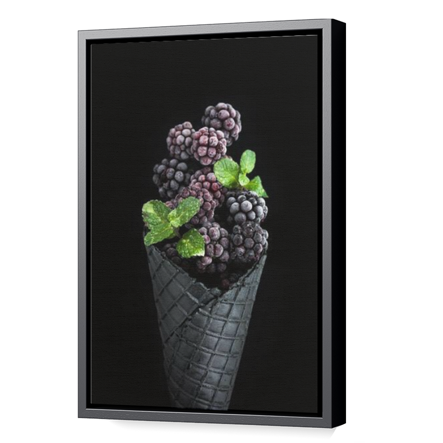 Thumbnail for Canvas - Black Floating Frame