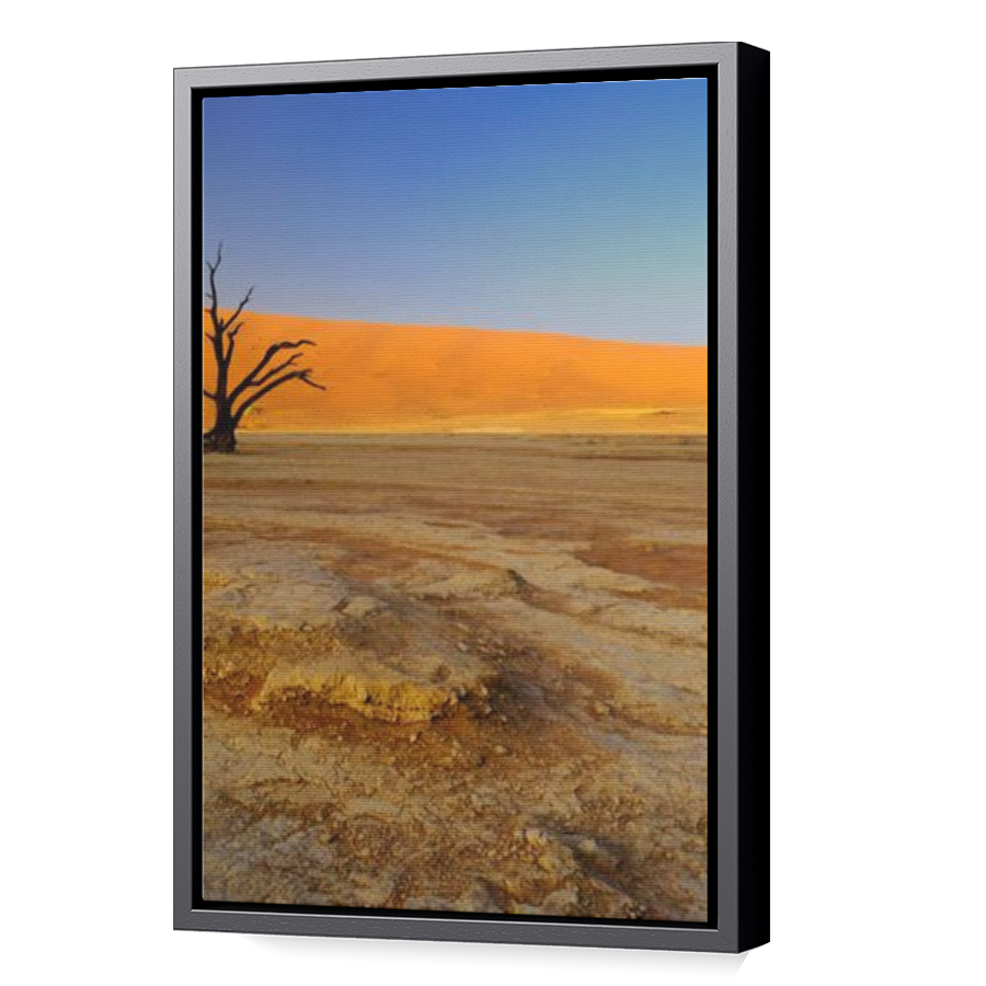 Thumbnail for Canvas - Black Floating Frame