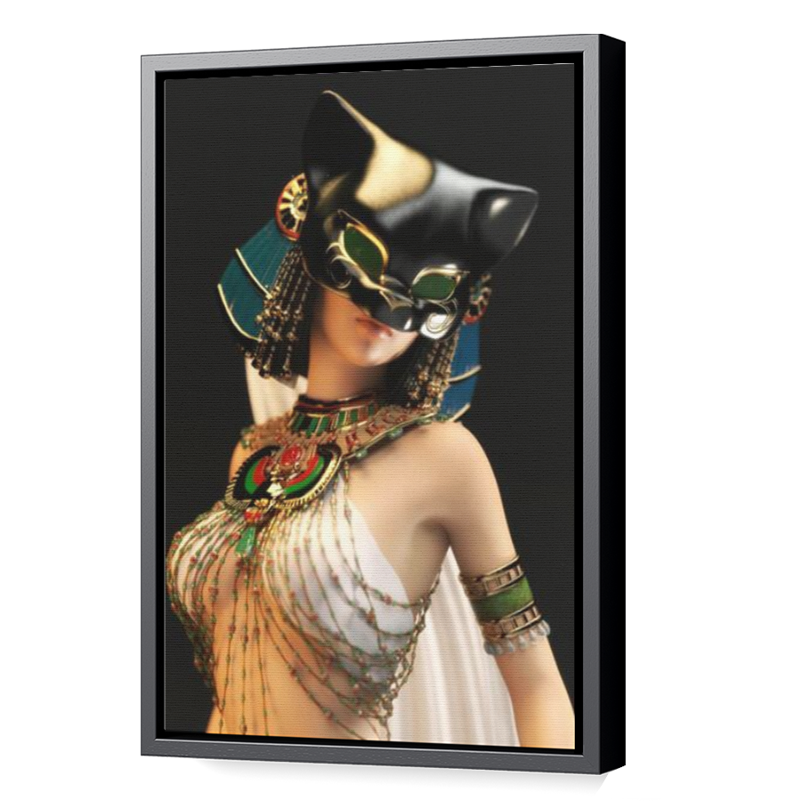 Thumbnail for Canvas - Black Floating Frame