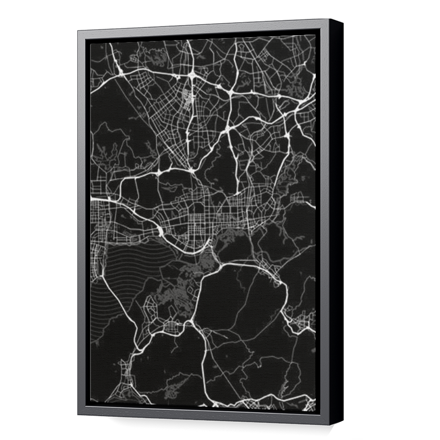 Thumbnail for Canvas - Black Floating Frame