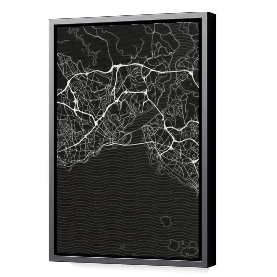 Thumbnail for Canvas - Black Floating Frame