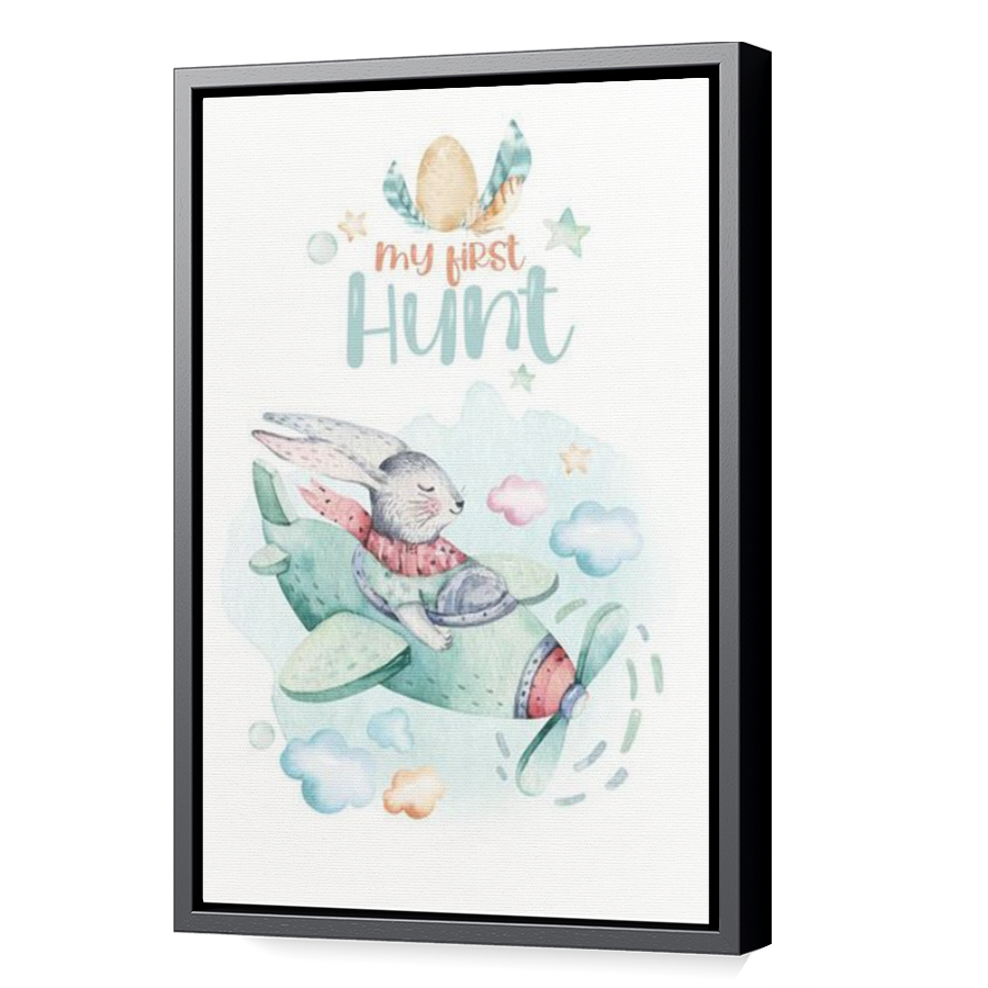 Thumbnail for Canvas - Black Floating Frame