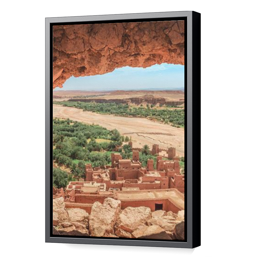 Thumbnail for Canvas - Black Floating Frame