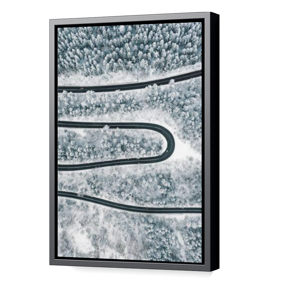 Thumbnail for Canvas - Black Floating Frame