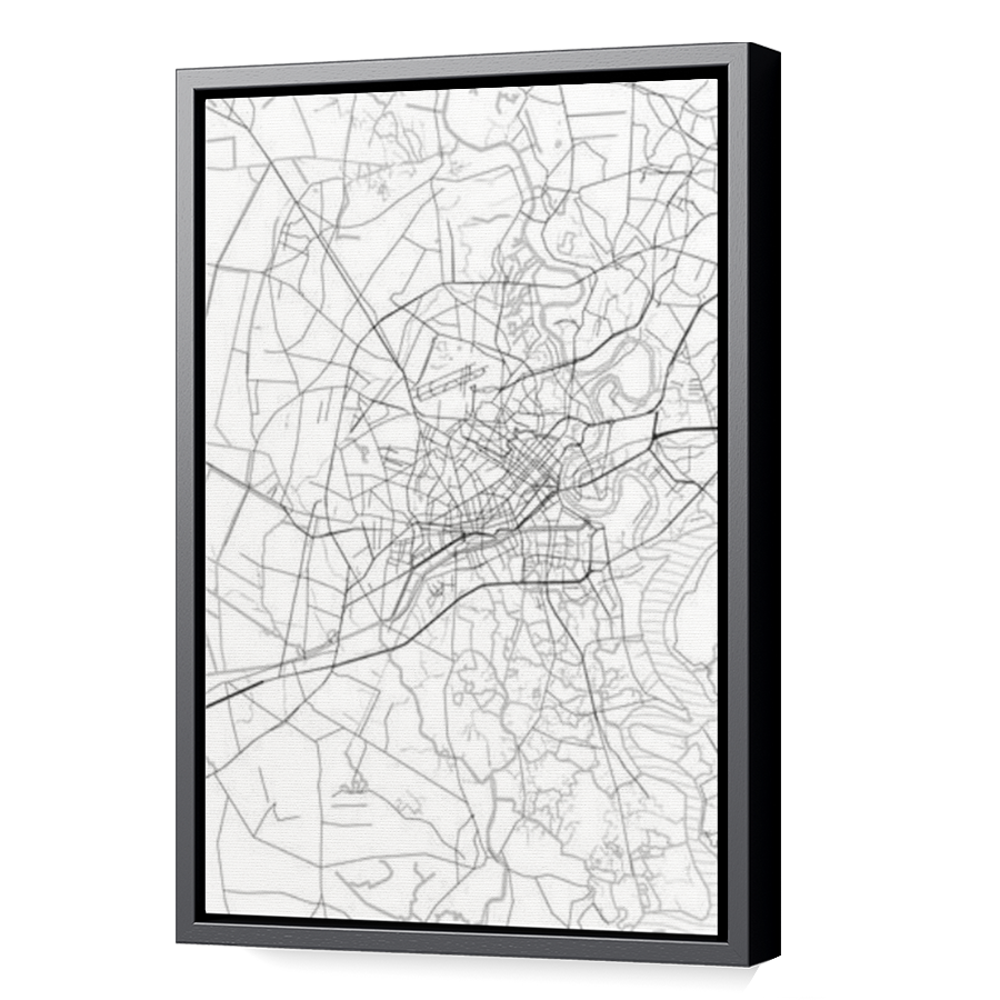 Thumbnail for Canvas - Black Floating Frame
