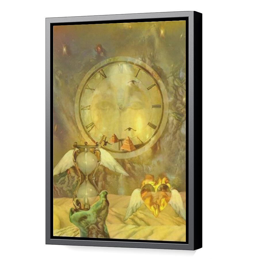Thumbnail for Canvas - Black Floating Frame