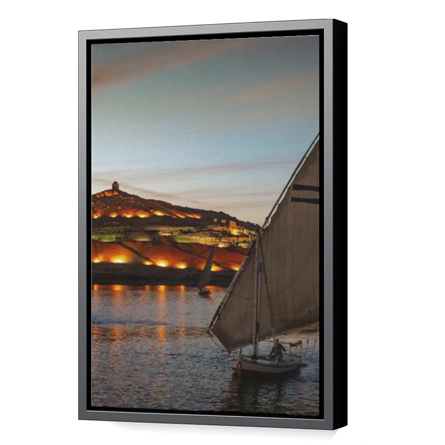 Thumbnail for Canvas - Black Floating Frame