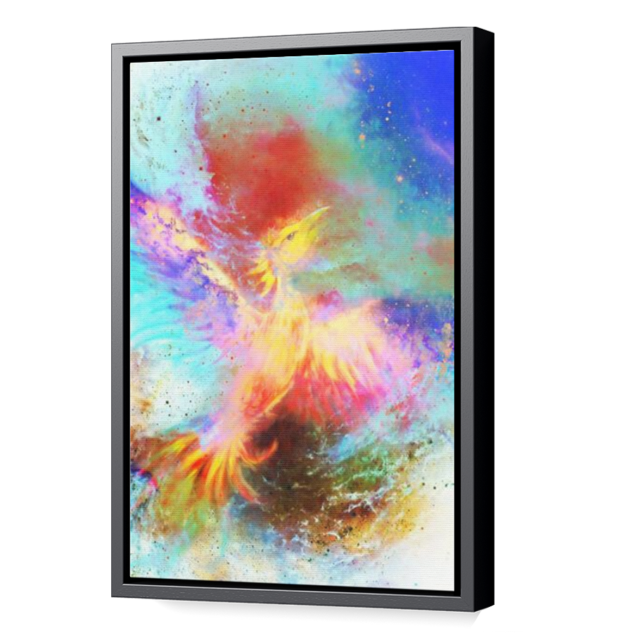 Thumbnail for Canvas - Black Floating Frame