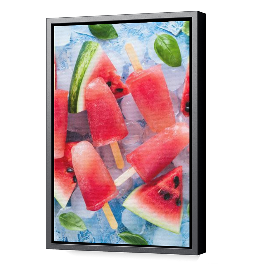 Thumbnail for Canvas - Black Floating Frame