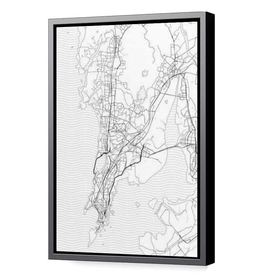 Thumbnail for Canvas - Black Floating Frame