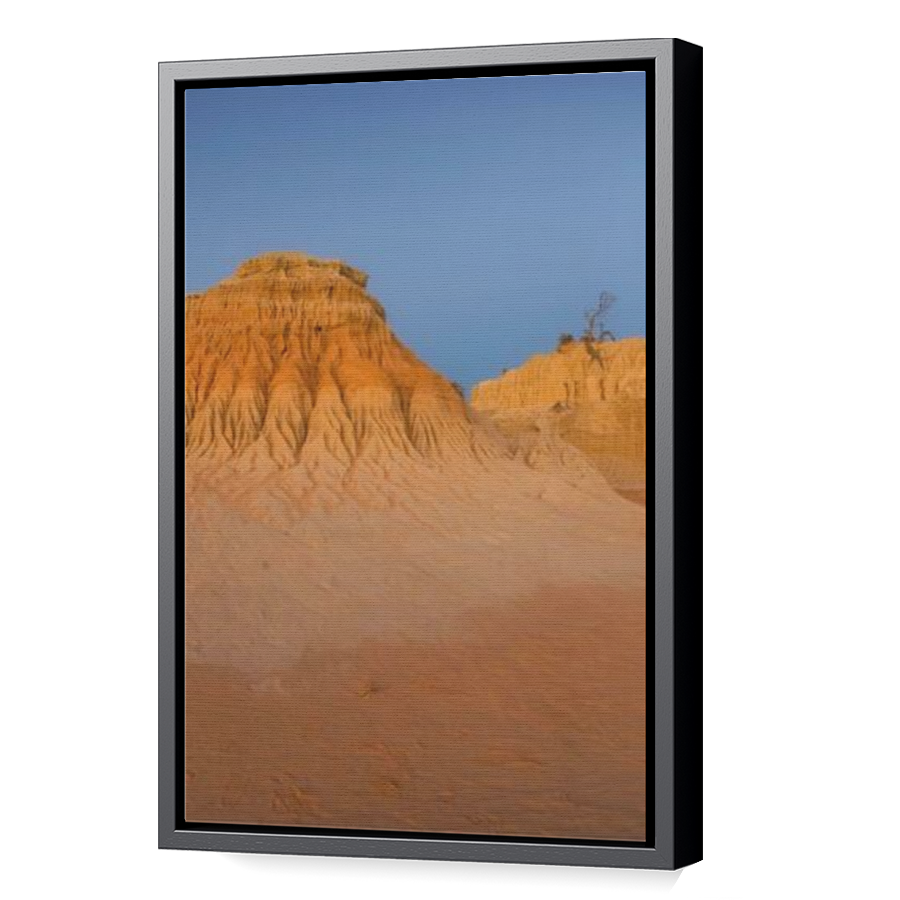 Thumbnail for Canvas - Black Floating Frame