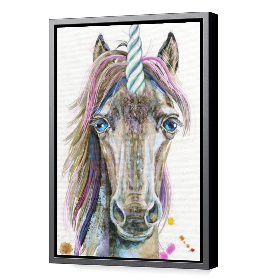 Thumbnail for Canvas - Black Floating Frame