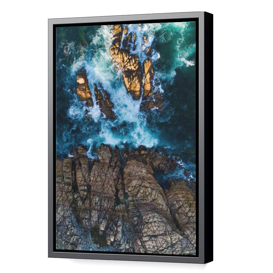 Thumbnail for Canvas - Black Floating Frame