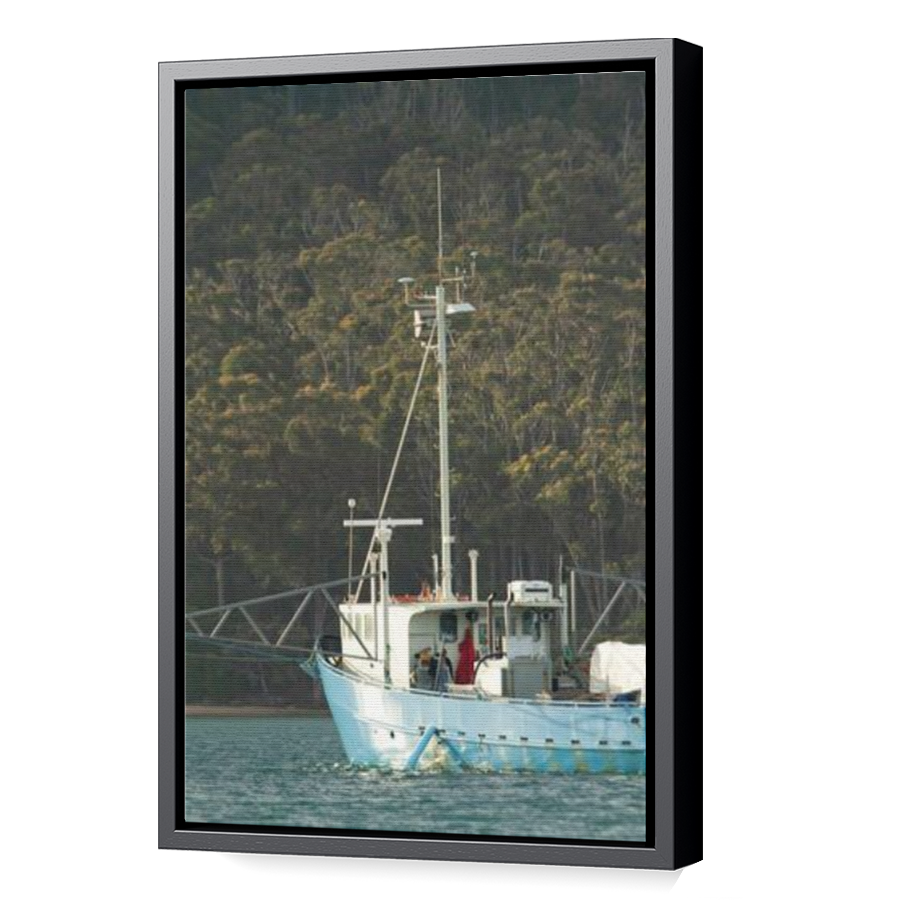 Thumbnail for Canvas - Black Floating Frame