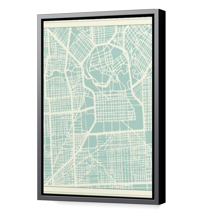 Thumbnail for Canvas - Black Floating Frame