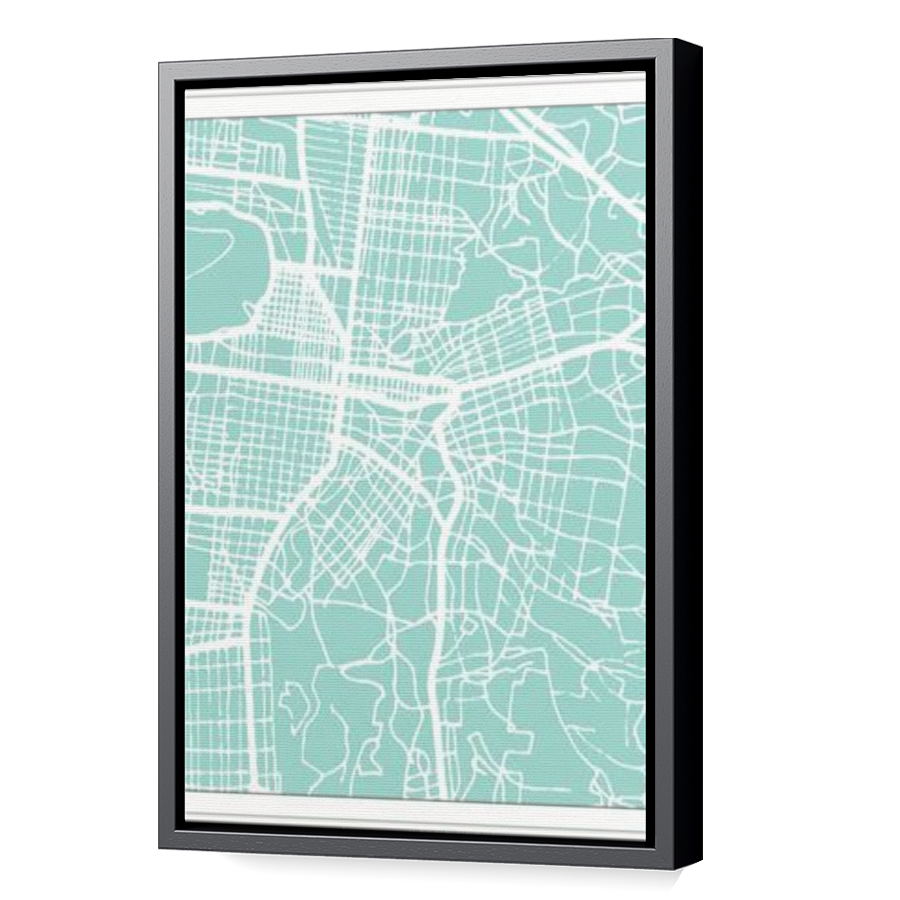 Thumbnail for Canvas - Black Floating Frame