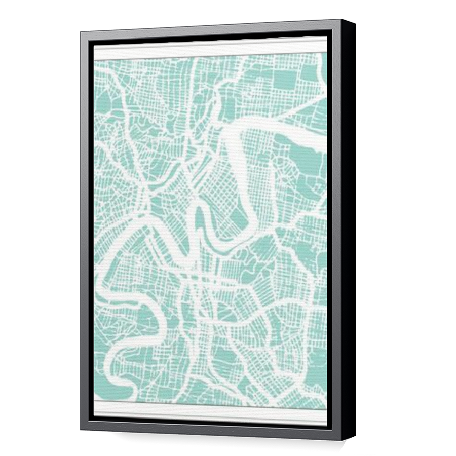 Thumbnail for Canvas - Black Floating Frame