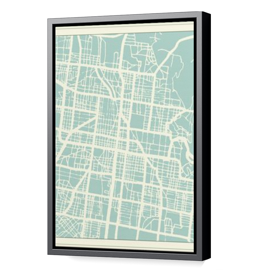Thumbnail for Canvas - Black Floating Frame