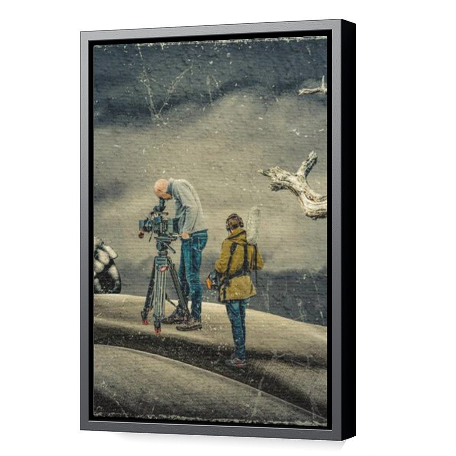 Thumbnail for Canvas - Black Floating Frame