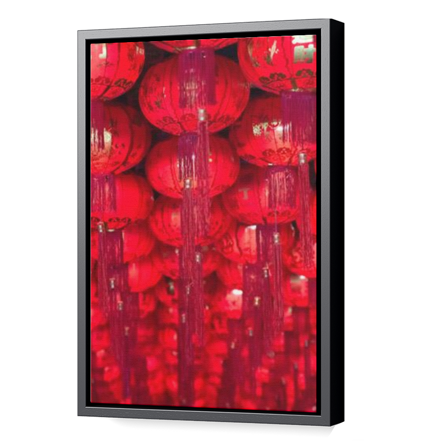 Thumbnail for Canvas - Black Floating Frame