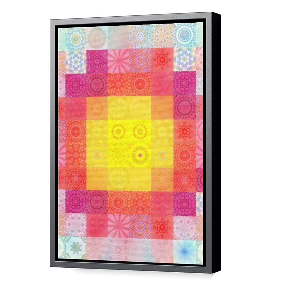 Thumbnail for Canvas - Black Floating Frame