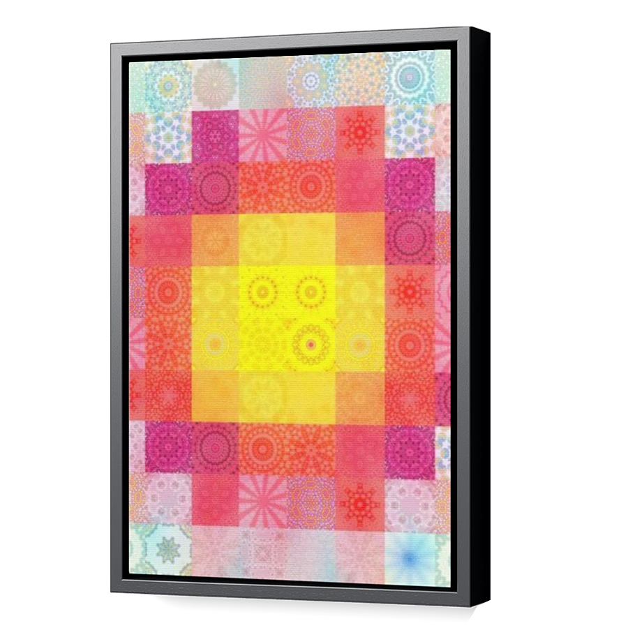 Thumbnail for Canvas - Black Floating Frame