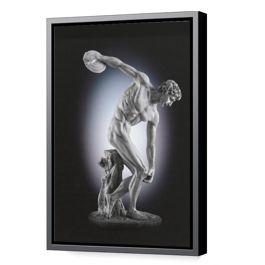Thumbnail for Canvas - Black Floating Frame