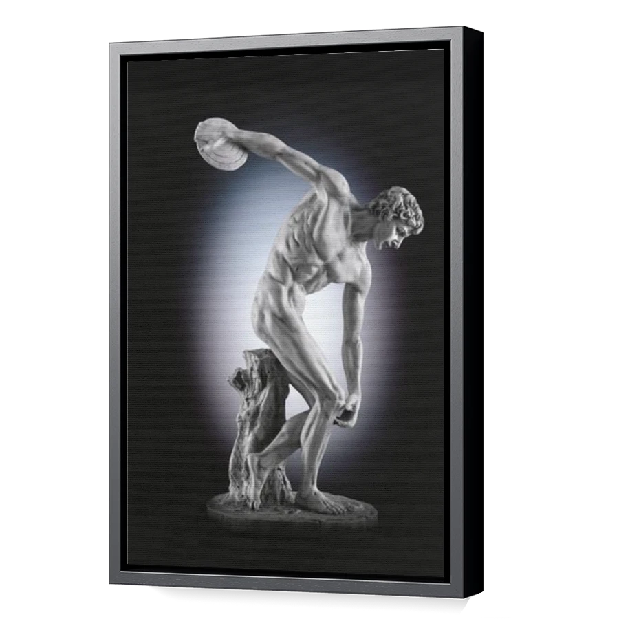 Thumbnail for Canvas - Black Floating Frame