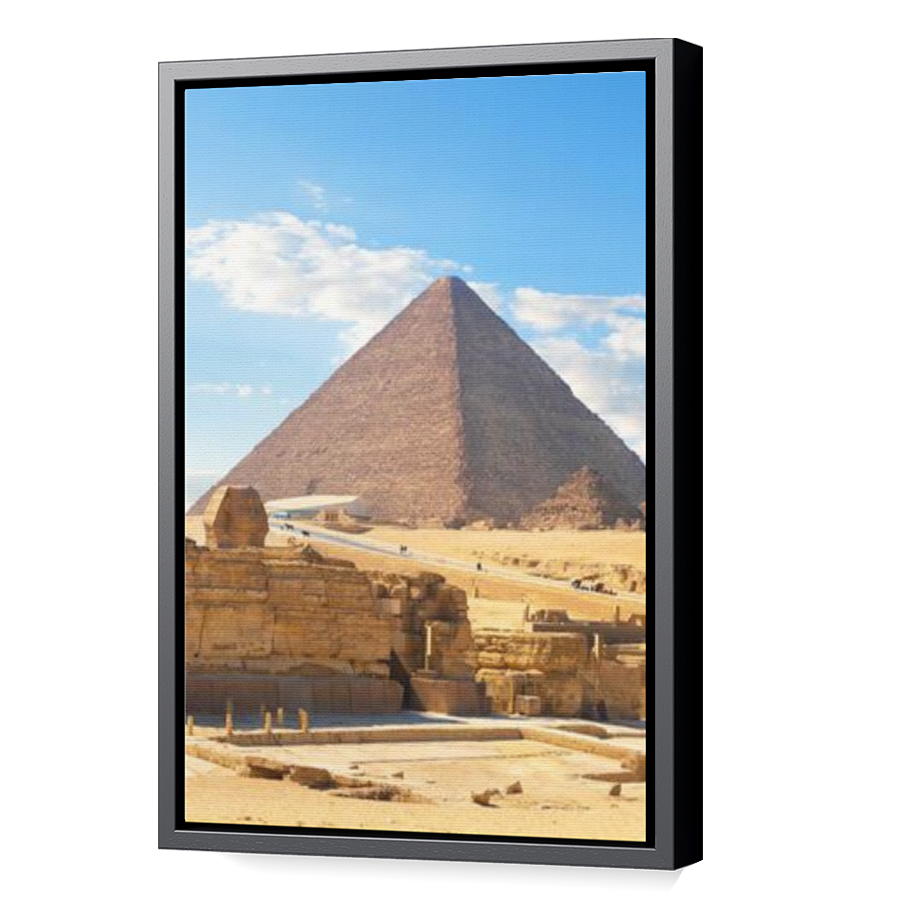 Thumbnail for Canvas - Black Floating Frame