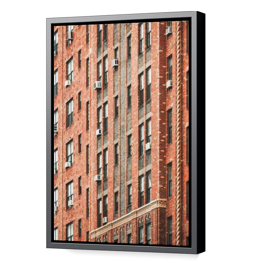 Thumbnail for Canvas - Black Floating Frame