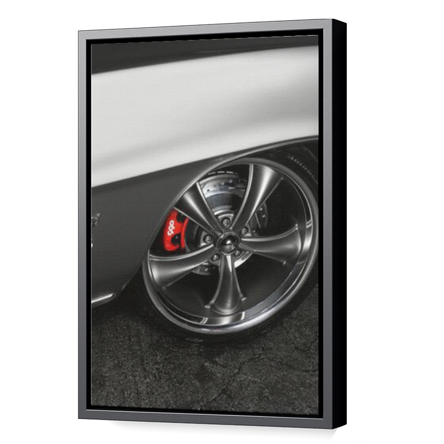 Thumbnail for Canvas - Black Floating Frame