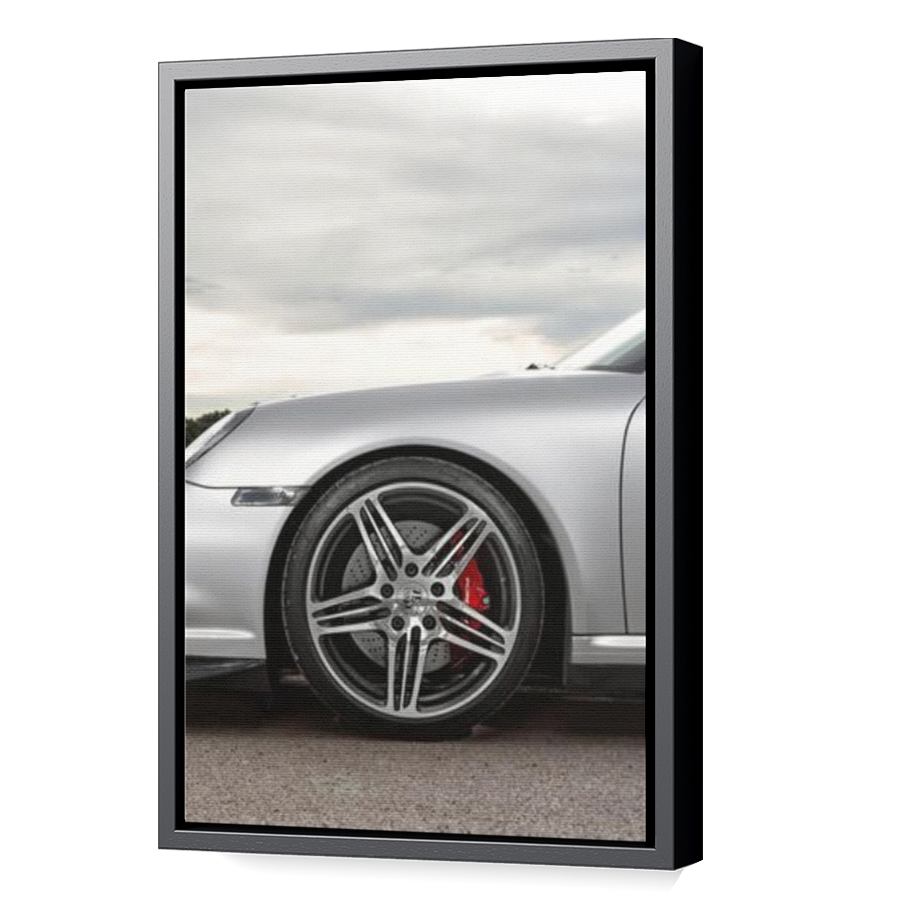 Thumbnail for Canvas - Black Floating Frame