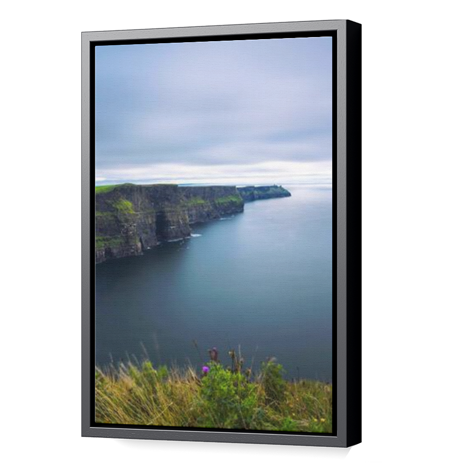 Thumbnail for Canvas - Black Floating Frame