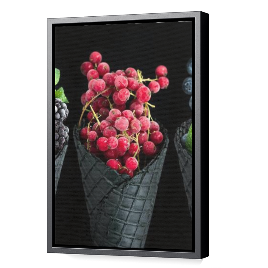 Thumbnail for Canvas - Black Floating Frame