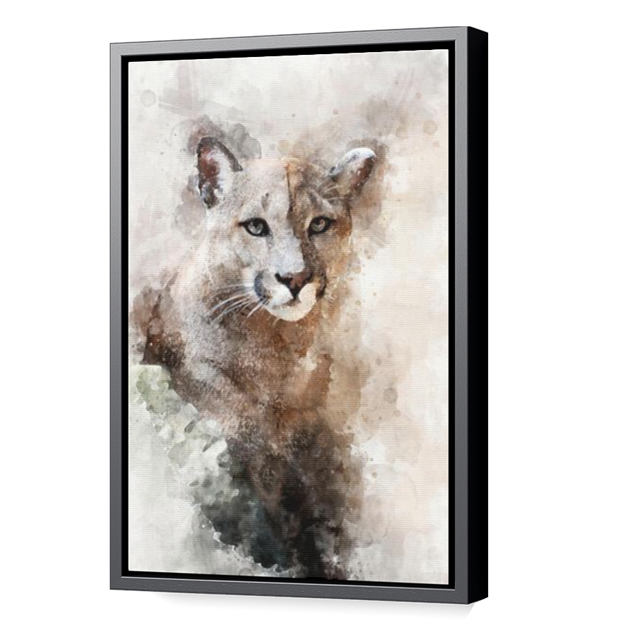 Thumbnail for Canvas - Black Floating Frame