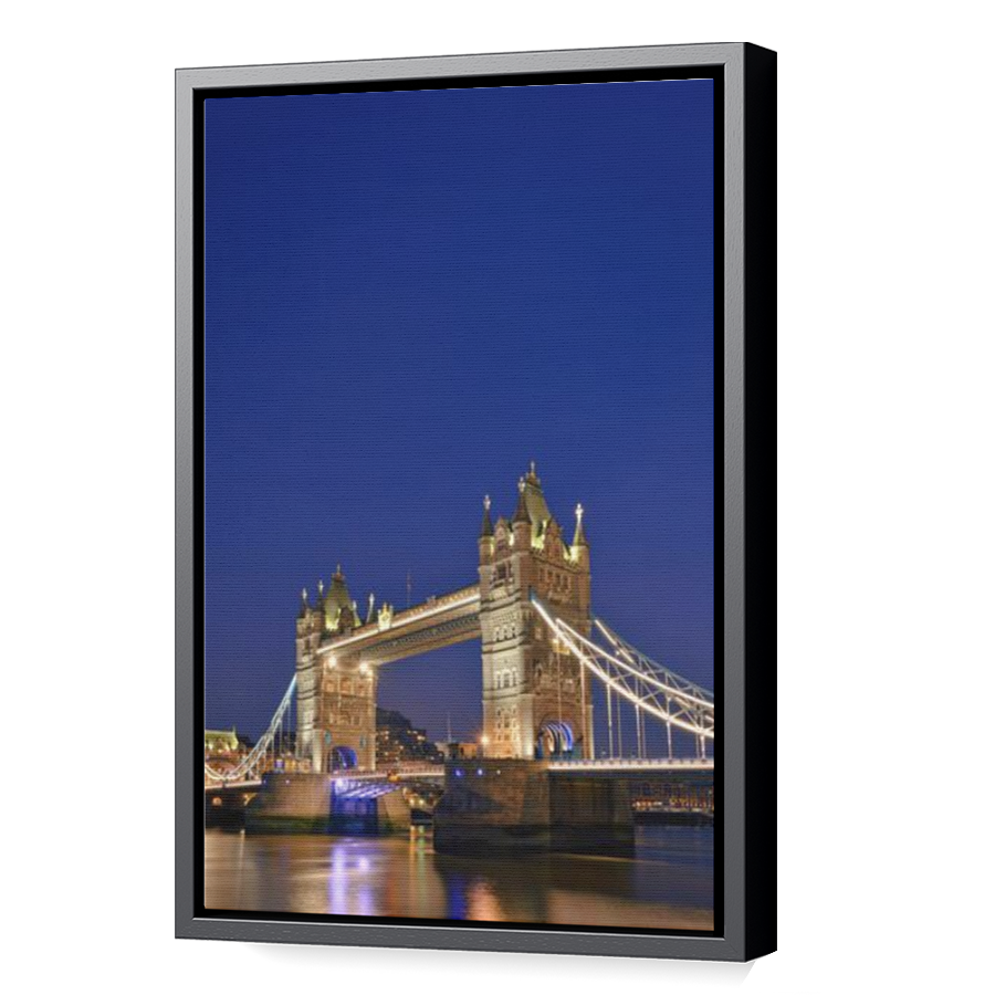 Thumbnail for Canvas - Black Floating Frame