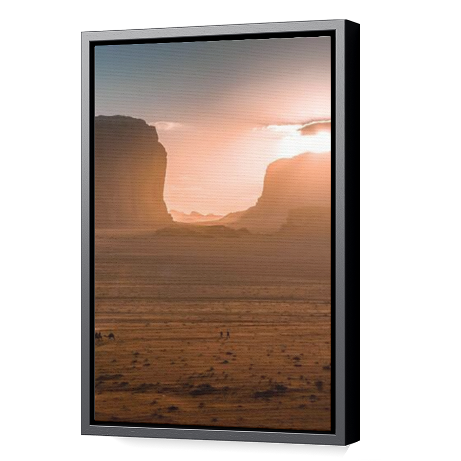 Thumbnail for Canvas - Black Floating Frame