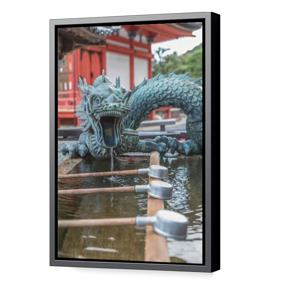 Thumbnail for Canvas - Black Floating Frame