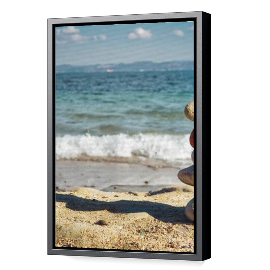 Thumbnail for Canvas - Black Floating Frame