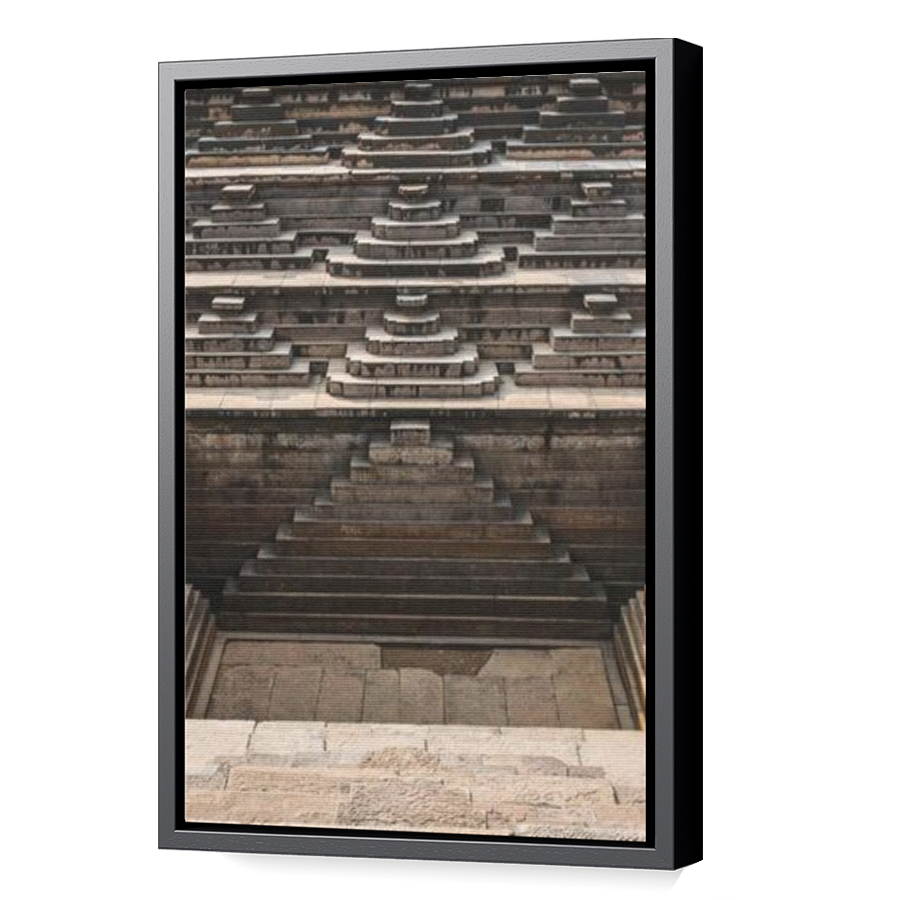Thumbnail for Canvas - Black Floating Frame