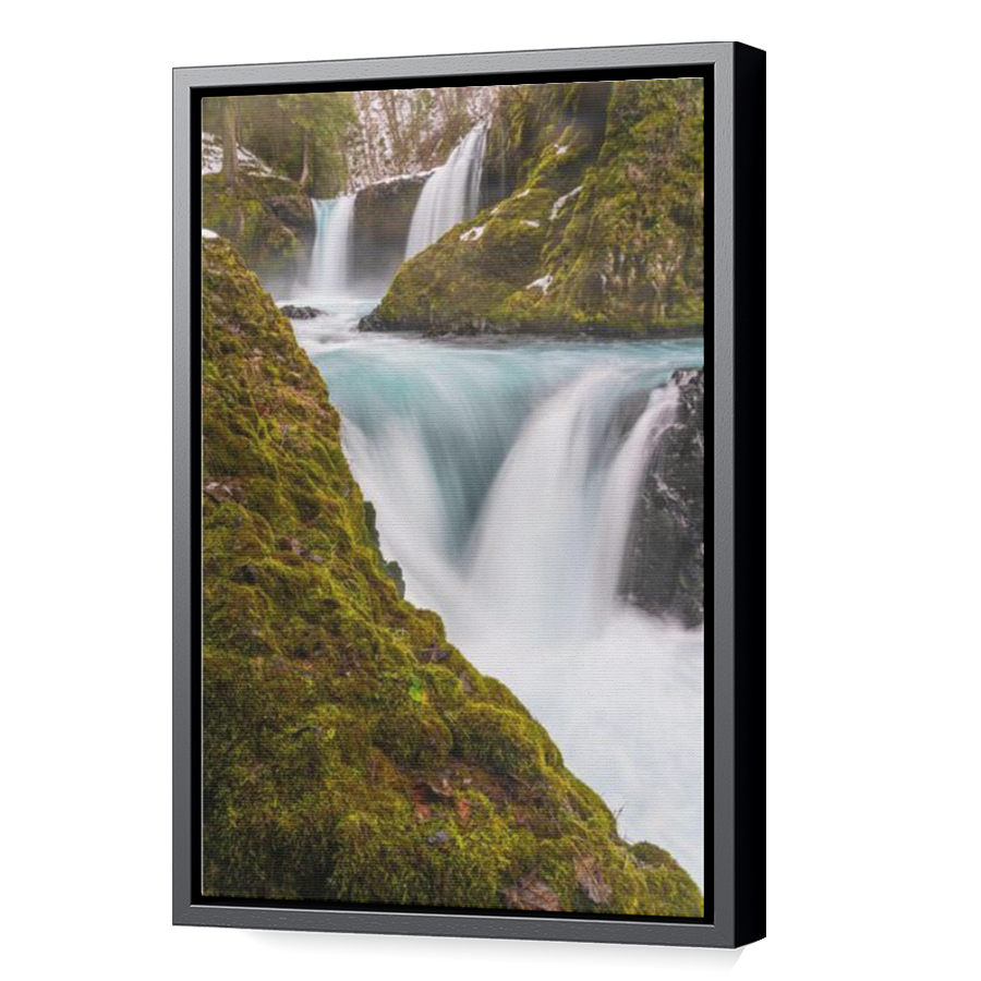 Thumbnail for Canvas - Black Floating Frame