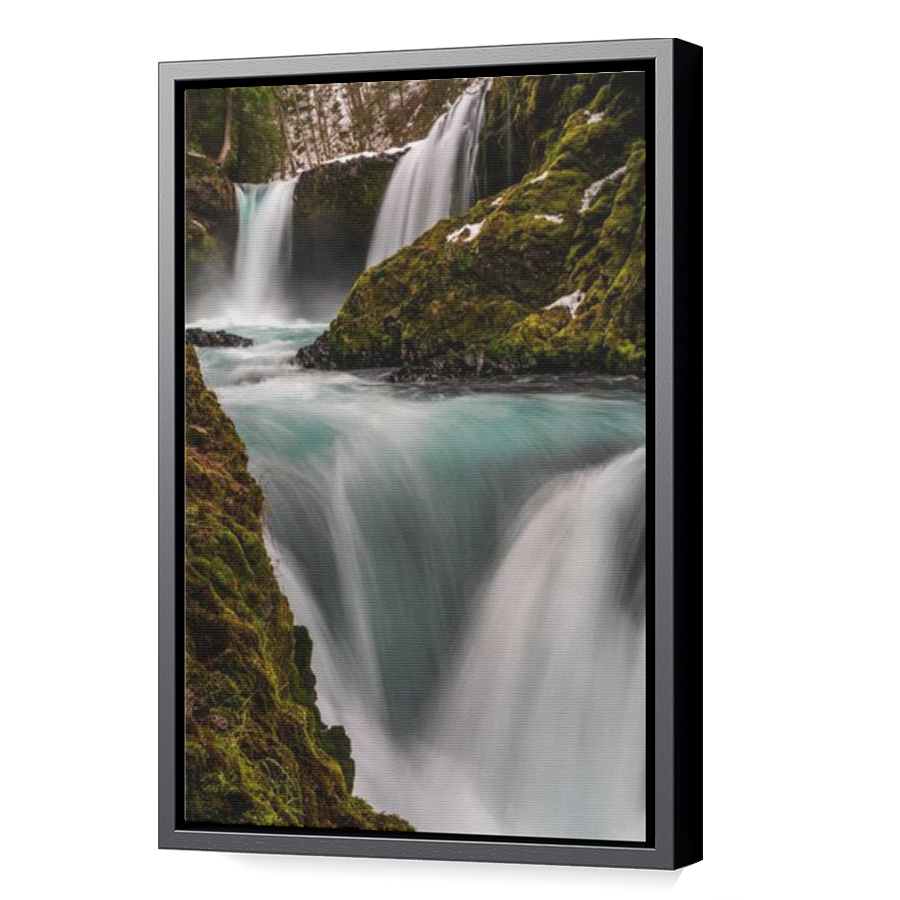 Thumbnail for Canvas - Black Floating Frame