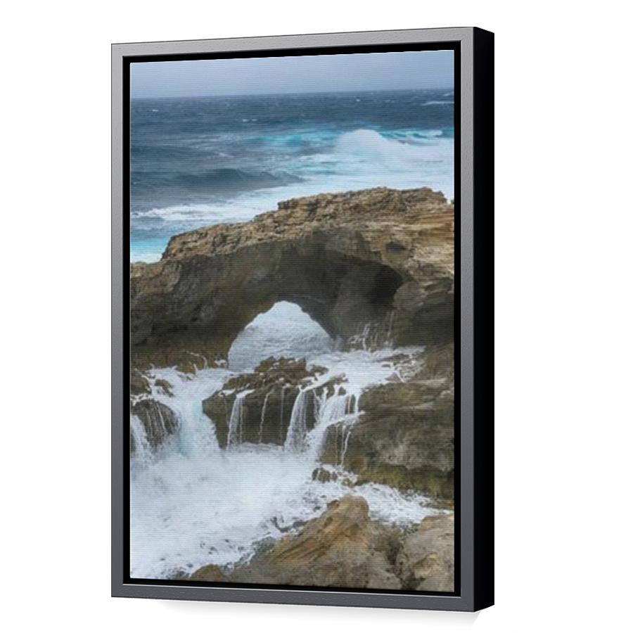 Thumbnail for Canvas - Black Floating Frame
