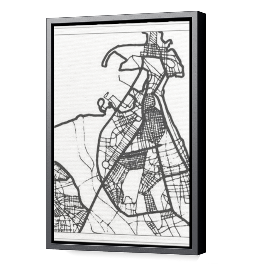 Thumbnail for Canvas - Black Floating Frame