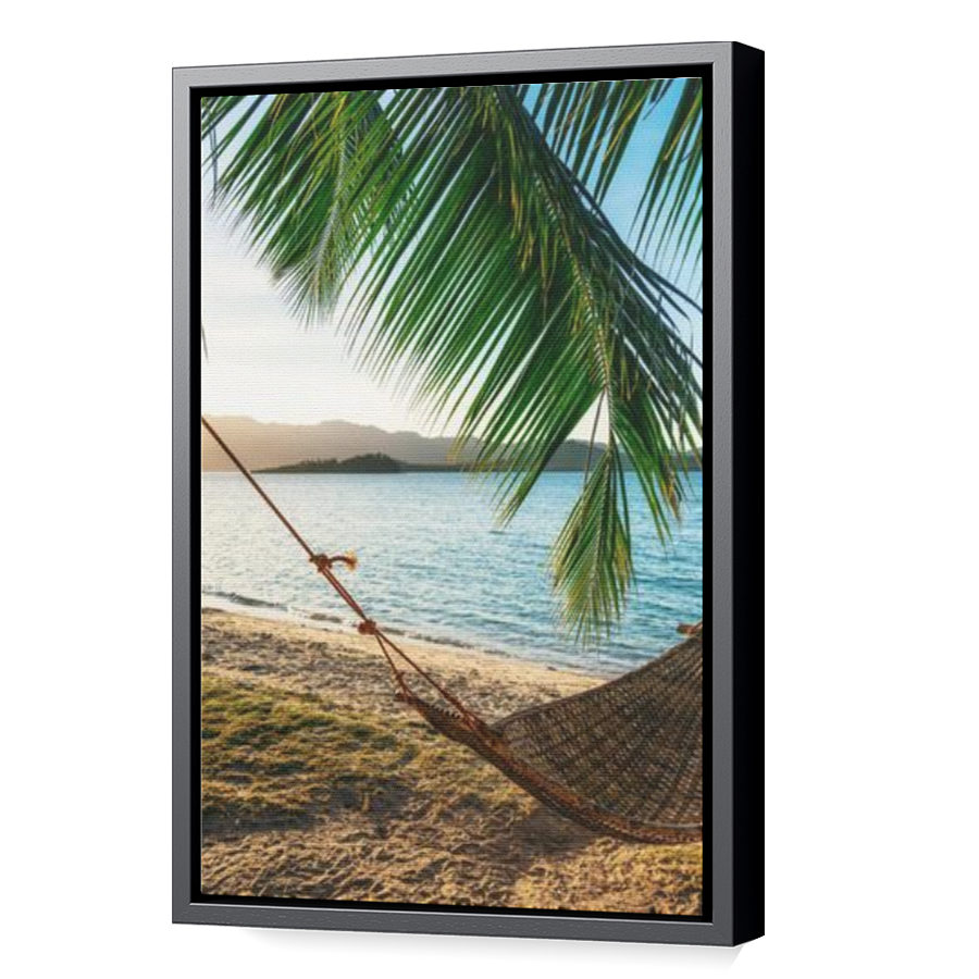 Thumbnail for Canvas - Black Floating Frame
